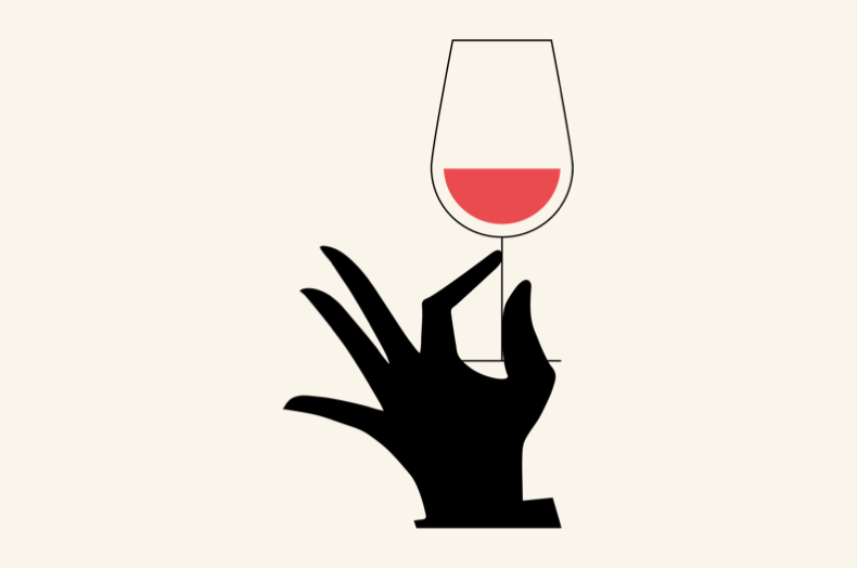Waarom steel aan wijnglas